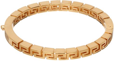 versace mens bangle|Versace women's belt.